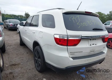 2012 Dodge Durango Crew z USA, uszkodzony, nr VIN 1C4RDJDG4CC163391